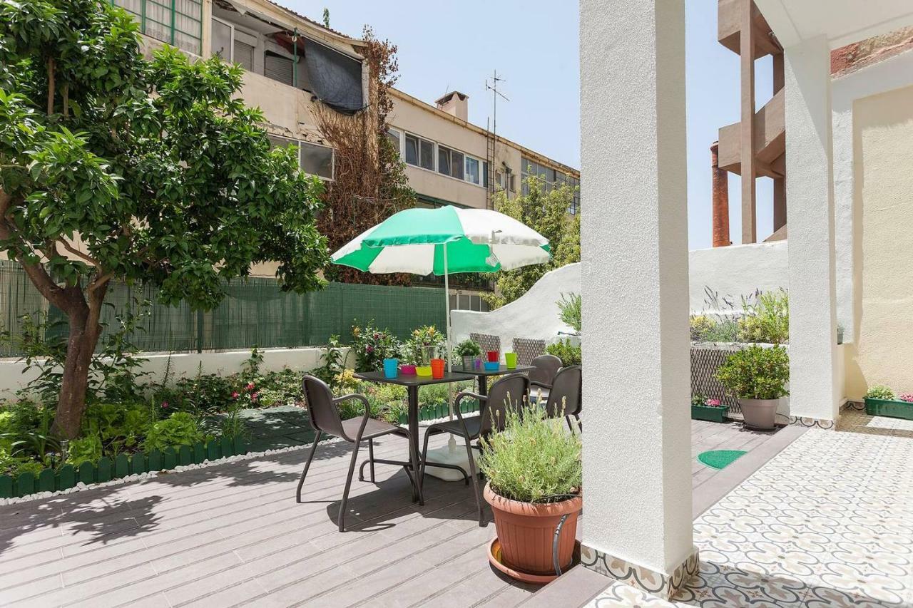 Sunny Orange Garden Apartment In Central Lissabon Exterior foto