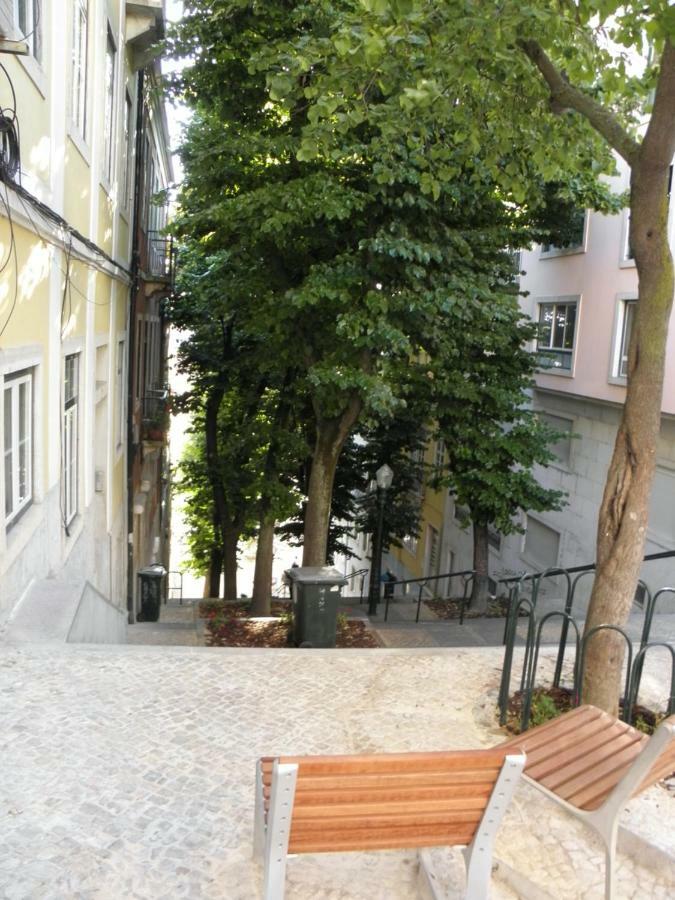 Sunny Orange Garden Apartment In Central Lissabon Exterior foto